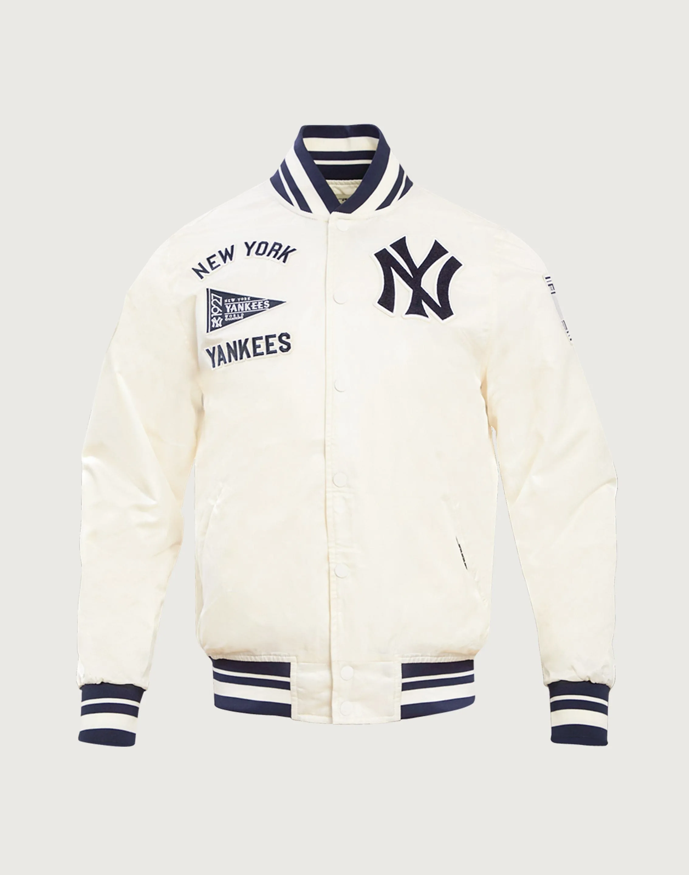 Pro Standard New York Yankees Retro Classic Rib Satin Jacket