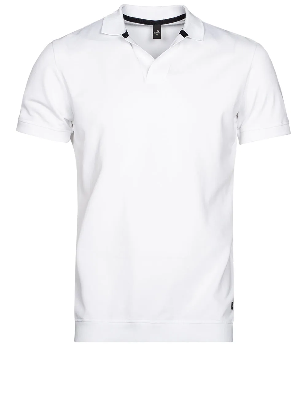 Rice Retro Poloshirt Pure White