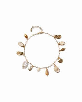 Shell Charm Anklet