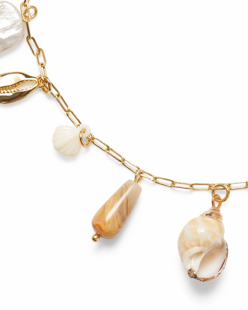 Shell Charm Anklet