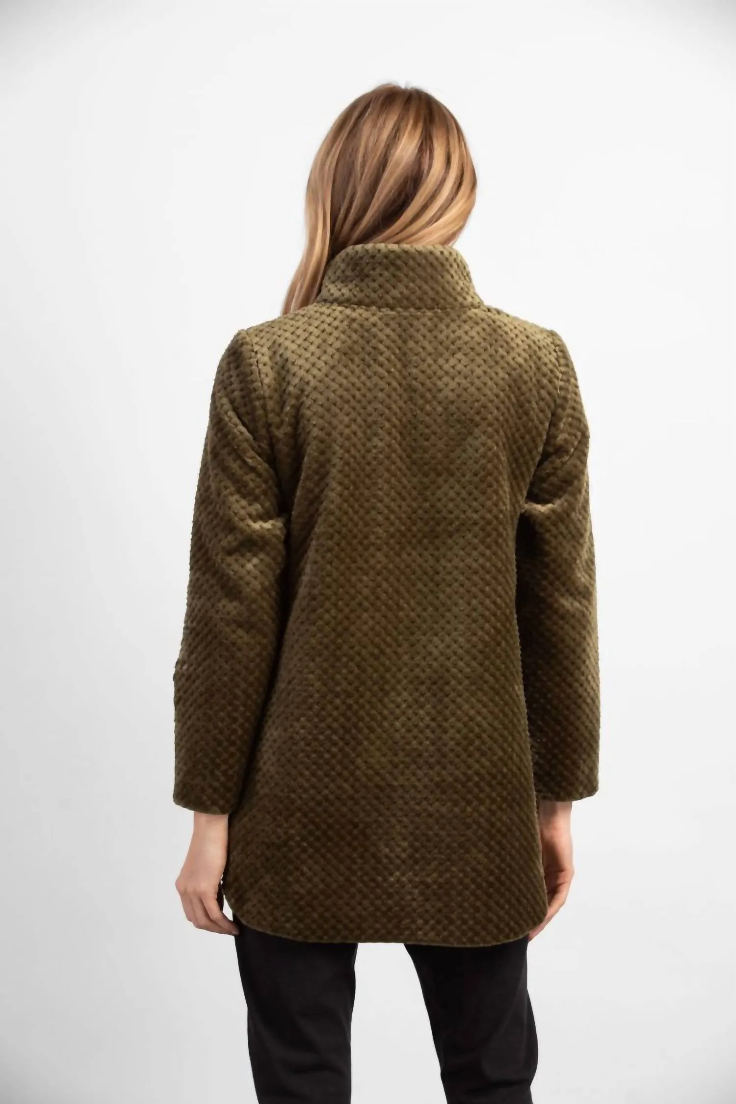 Sherpa Coat In Bonsau