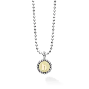 Signature Caviar Jewelry Signature Caviar H Initial Charm Necklace