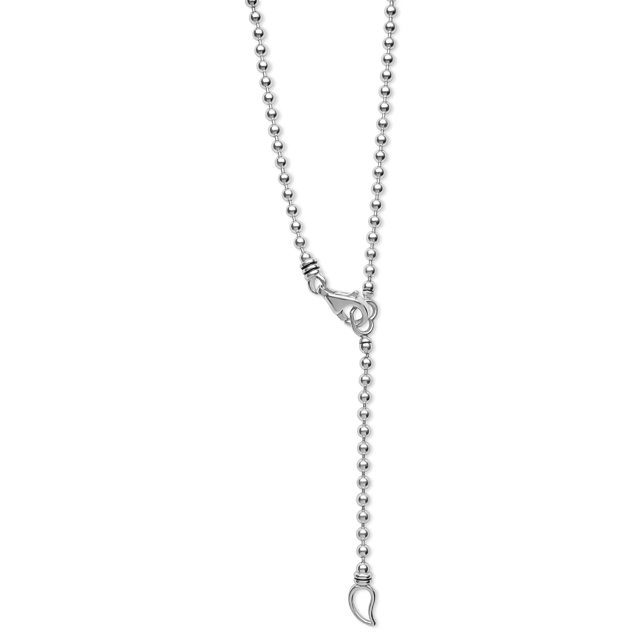 Signature Caviar Jewelry Signature Caviar Octagon Diamond T Initial Charm Necklace