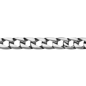 Silver & Stainless Essentials Jewellery Men Bracelet -  Stainless Steel Link