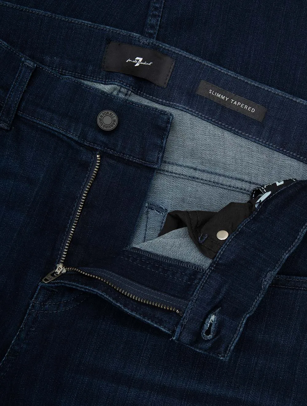Slimmy Tapered Luxe Performance Plus Jeans Deep Blue