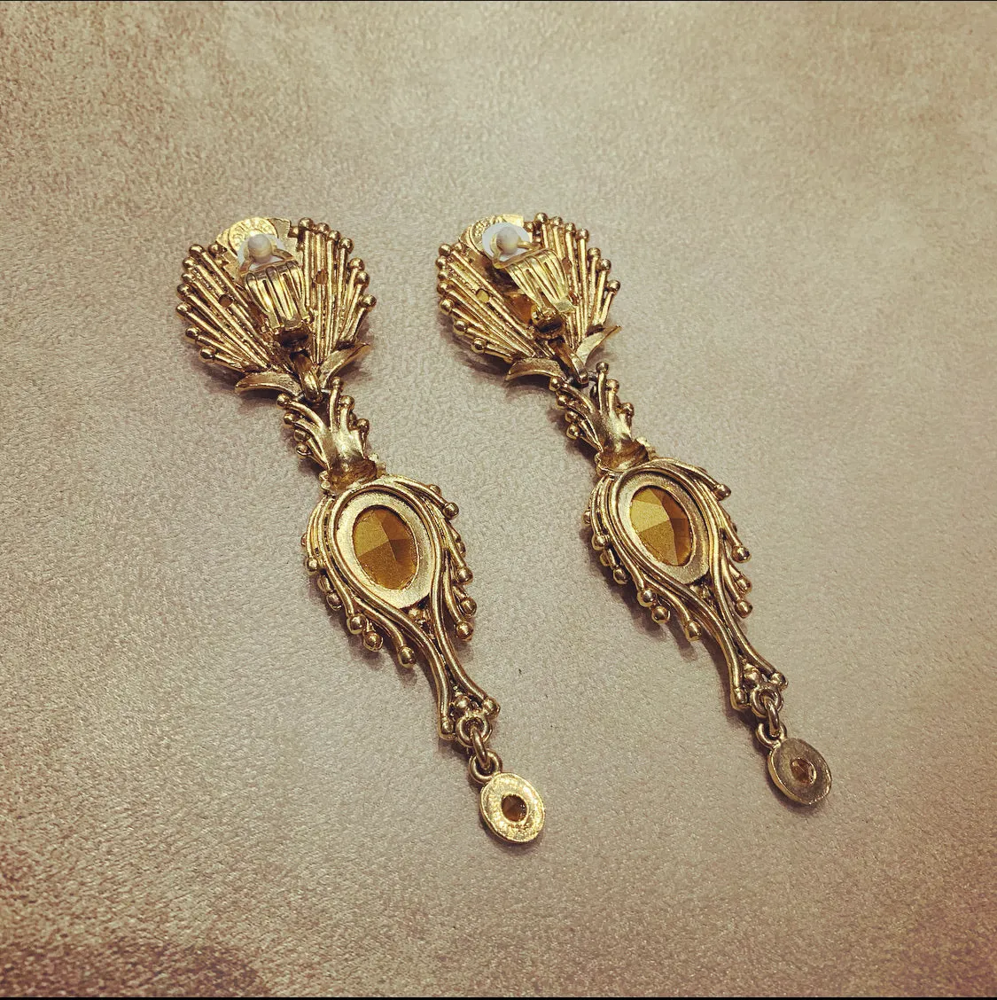 Statement earrings by Abbey Road