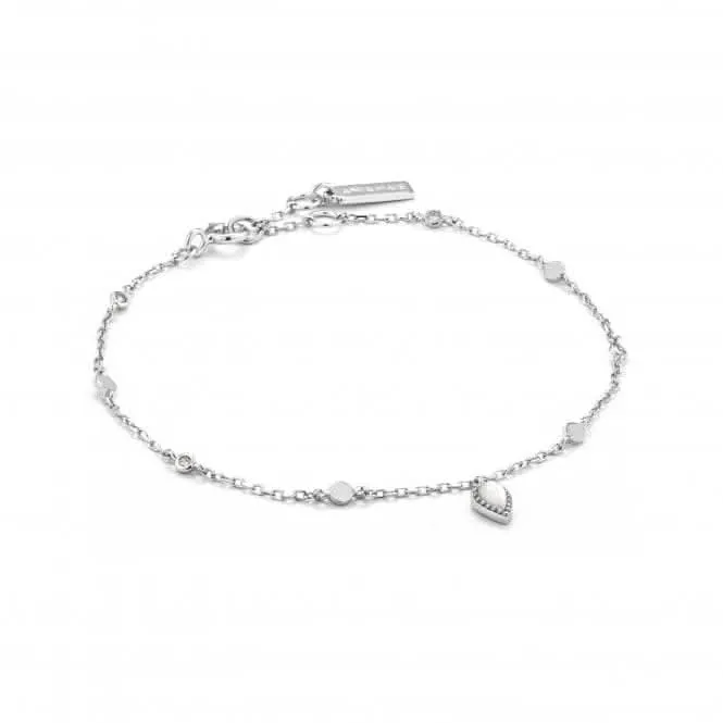 Sterling Silver Rhodium Plated Dream Bracelet B016-03H Ania Haie Jewellery