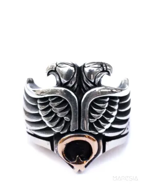 Sterling Silver Rings Eagle Men's Ring ~ Sterling Silver 925 ~