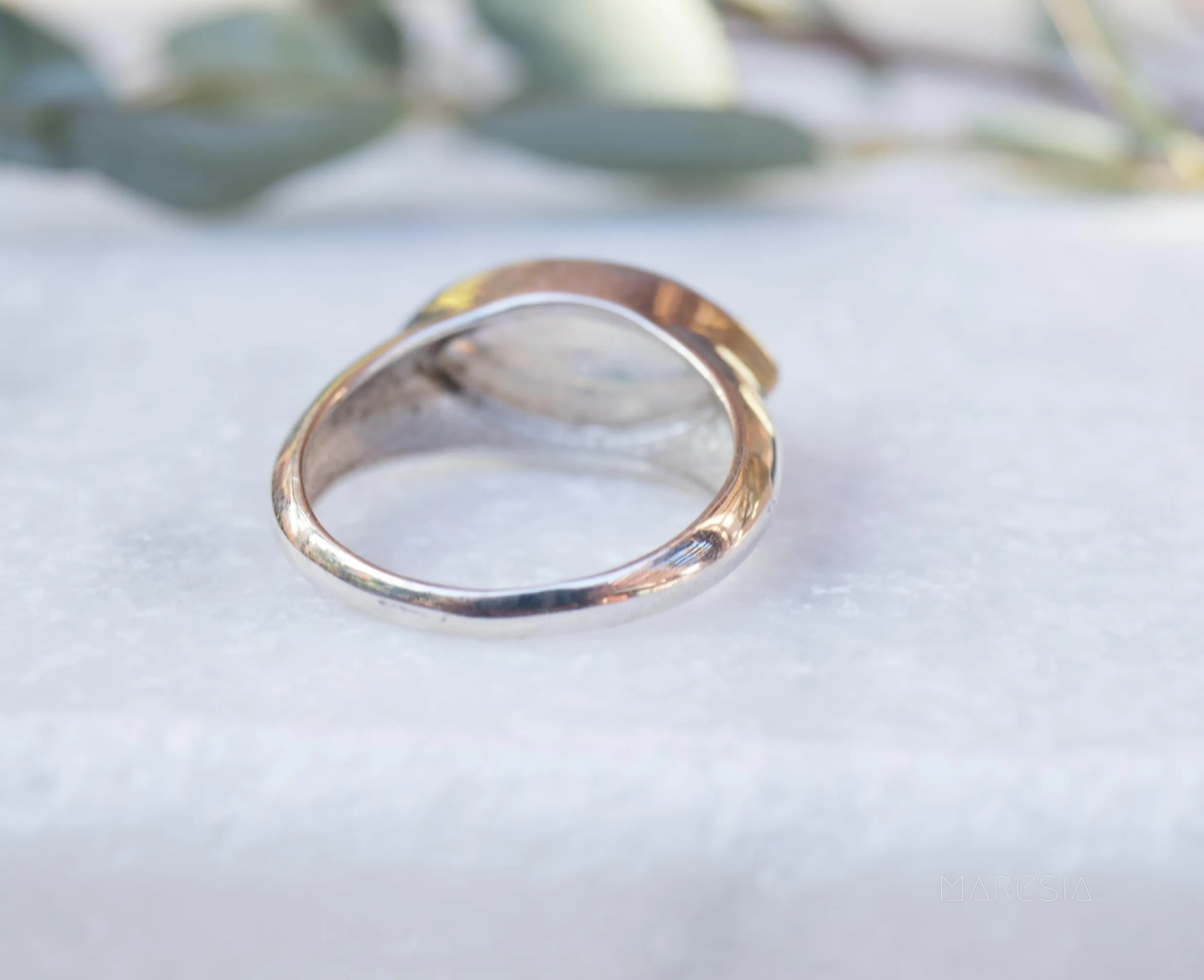 Sterling Silver Rings Fada Ring ~ Moonstone ~ Sterling Silver 925 ~ MR266