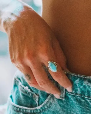 Sterling Silver Rings Turquoise Ring ~ Sterling Silver 925 ~ MR249