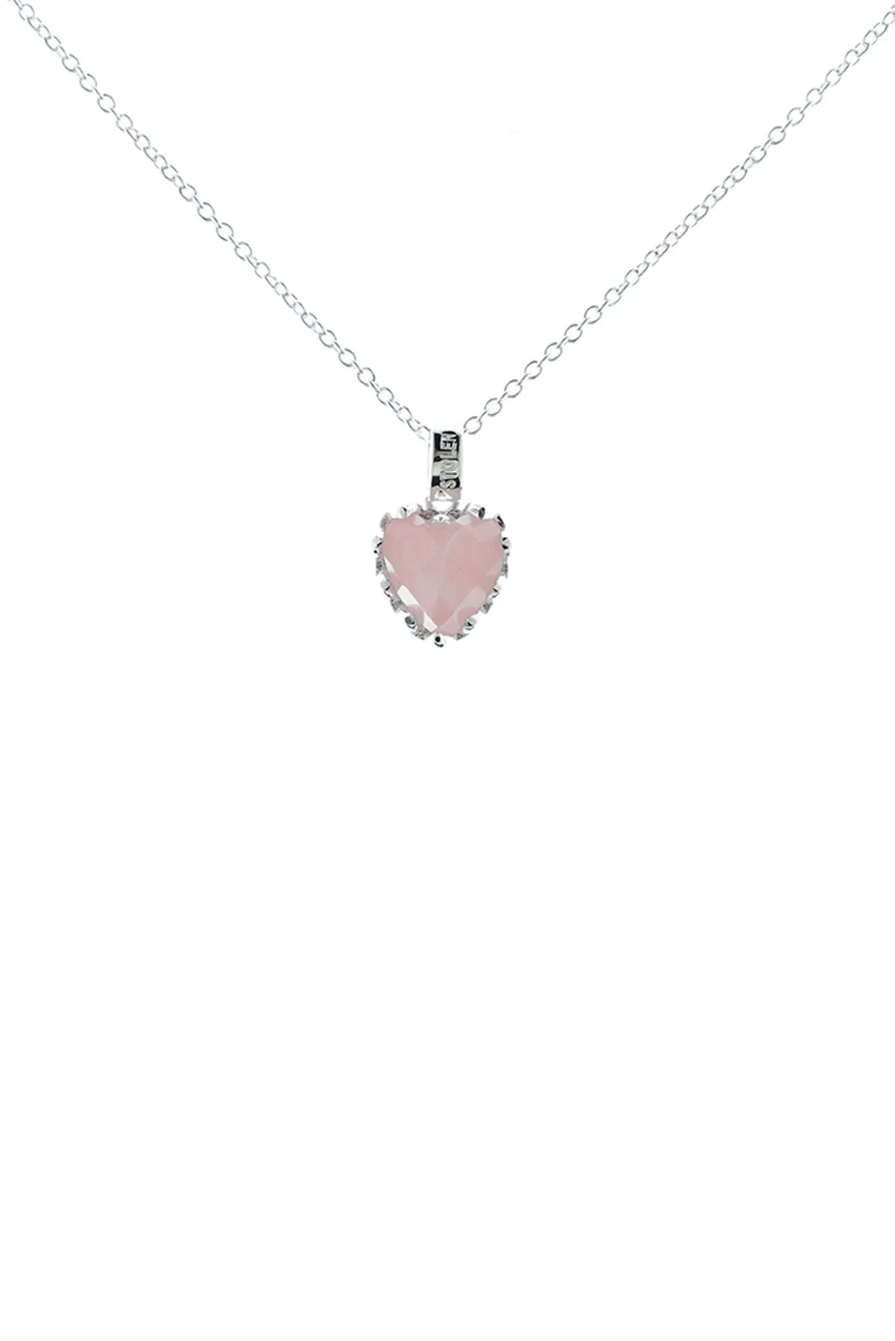 Stolen Girlfriends Club Jewellery Stolen Girlfriends Club - Love Claw Necklace - Rose Quartz