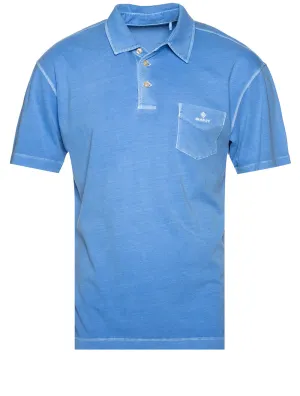 Sunfaded Shortsleeve Rugger Day Blue