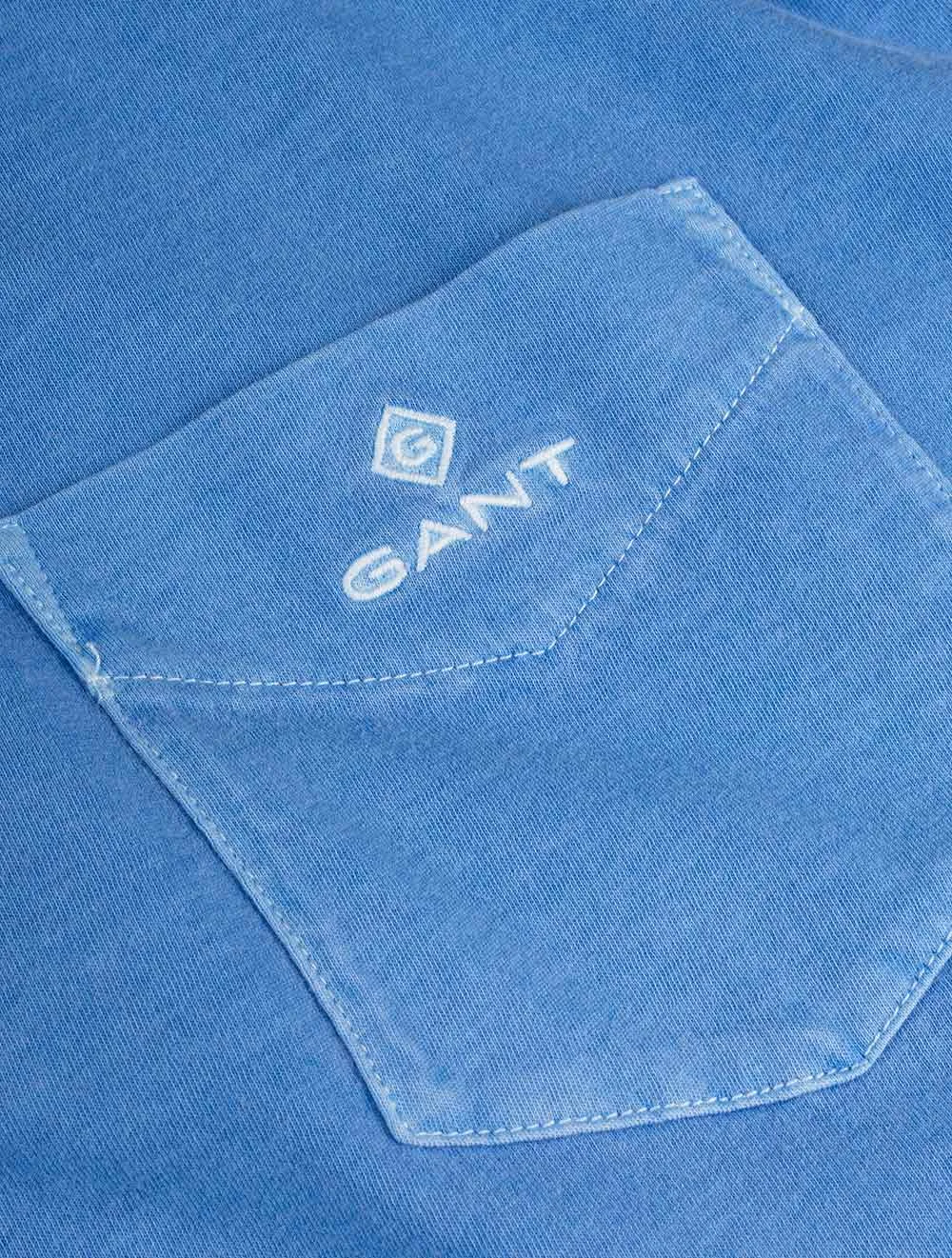 Sunfaded Shortsleeve Rugger Day Blue