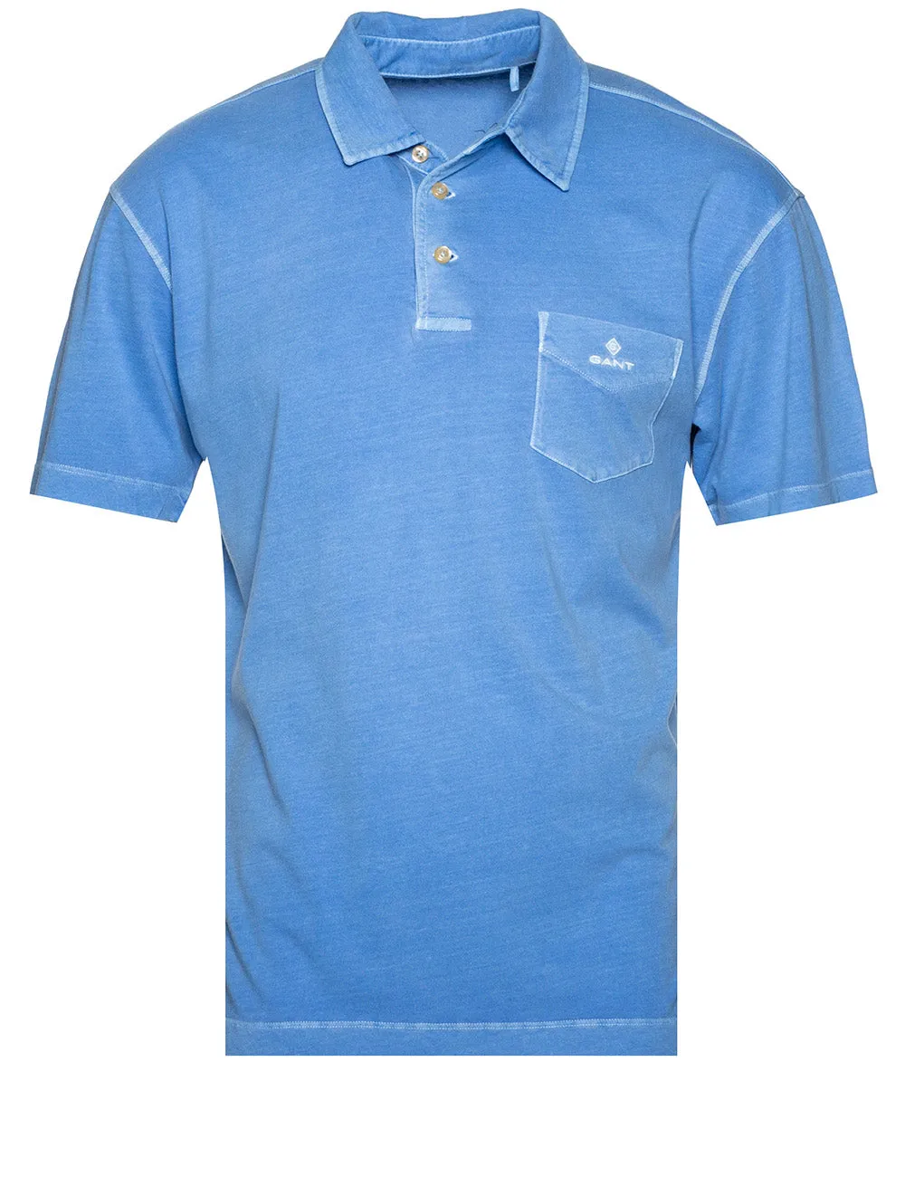 Sunfaded Shortsleeve Rugger Day Blue