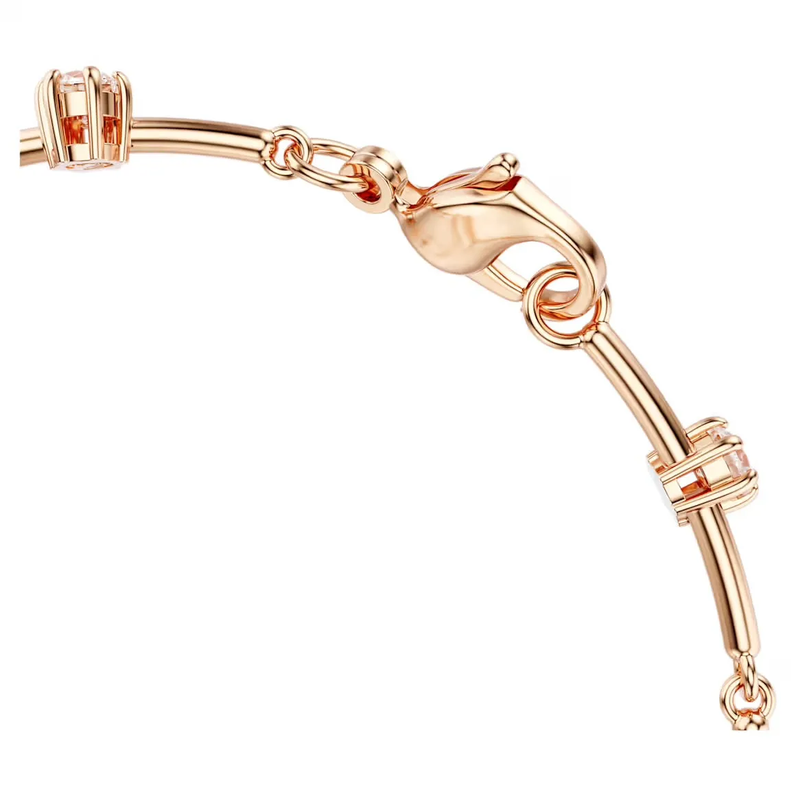 Swarovski Jewellery Constella Pearl & Round Cuts Rosegold Bracelet