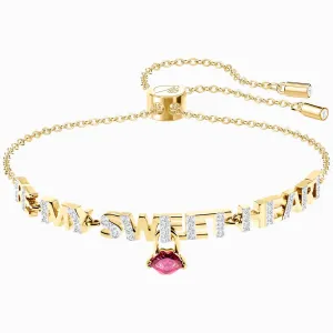 Swarovski Jewelry Swarovski Women's Bracelet - Melt Your Heart Yellow Gold Plated | 5446015