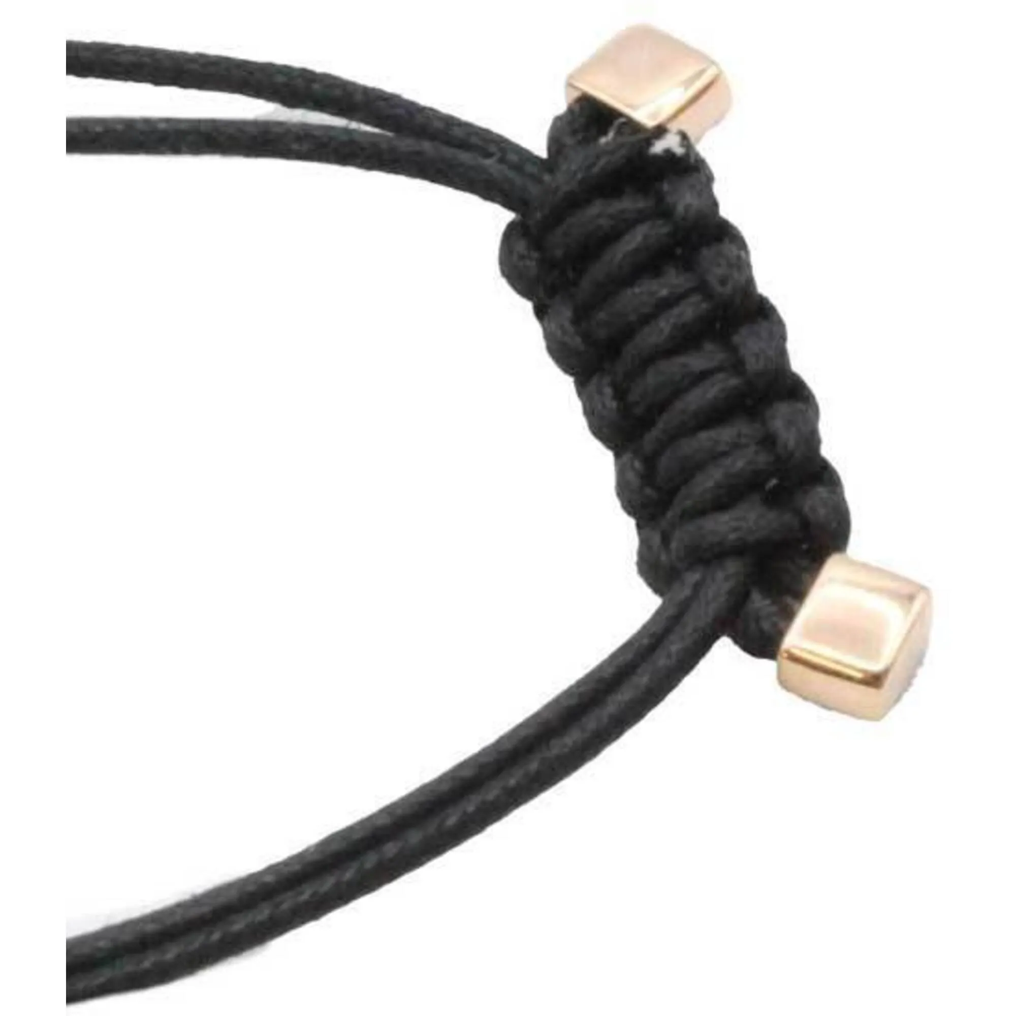 Swarovski Jewelry Swarovski Women's Bracelet - Power Rose Gold Plated Hook Black Cord | 5533508