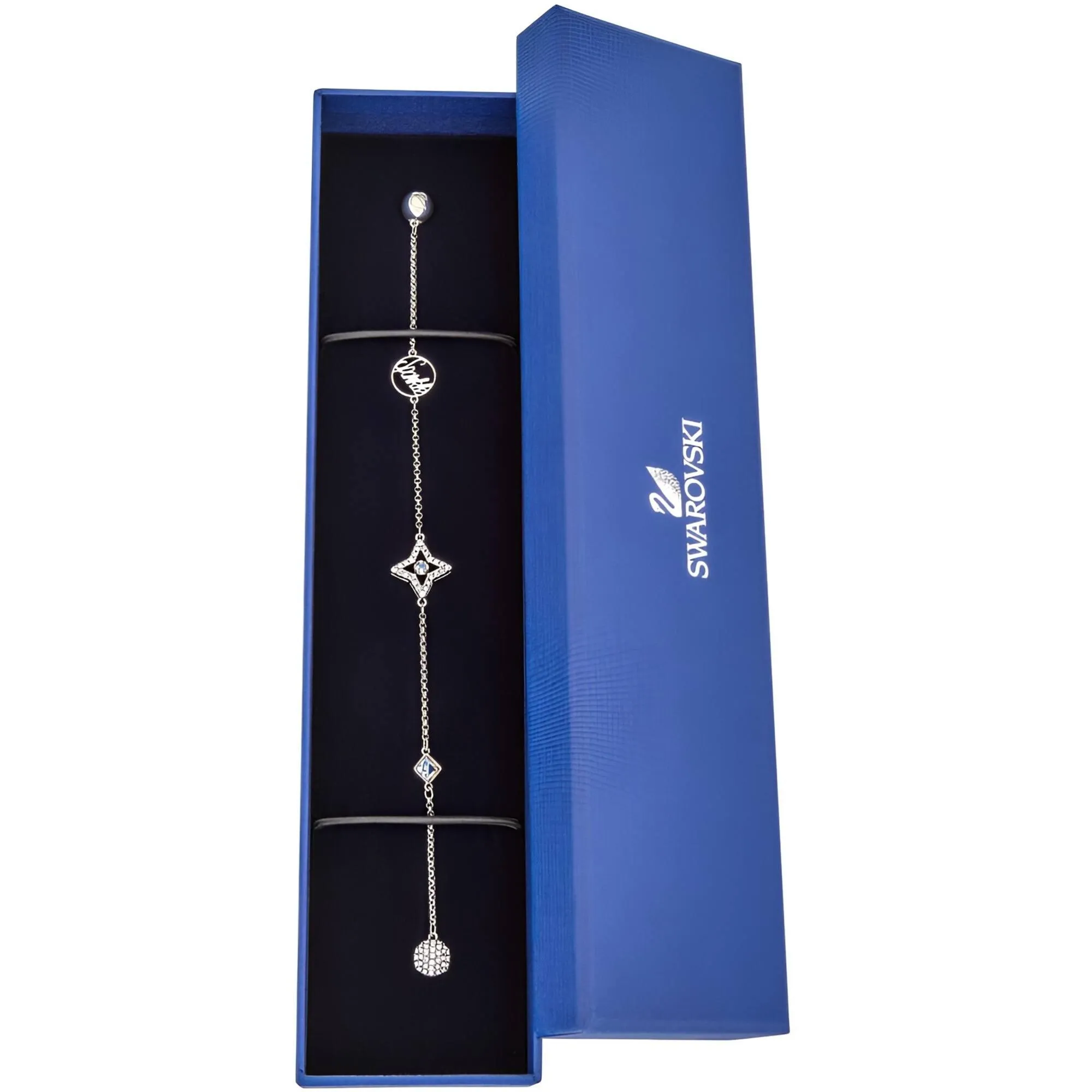 Swarovski Jewelry Swarovski Women's Bracelet - Remix Rhodium Plated Star Strand Crystal Pavé | 5373257