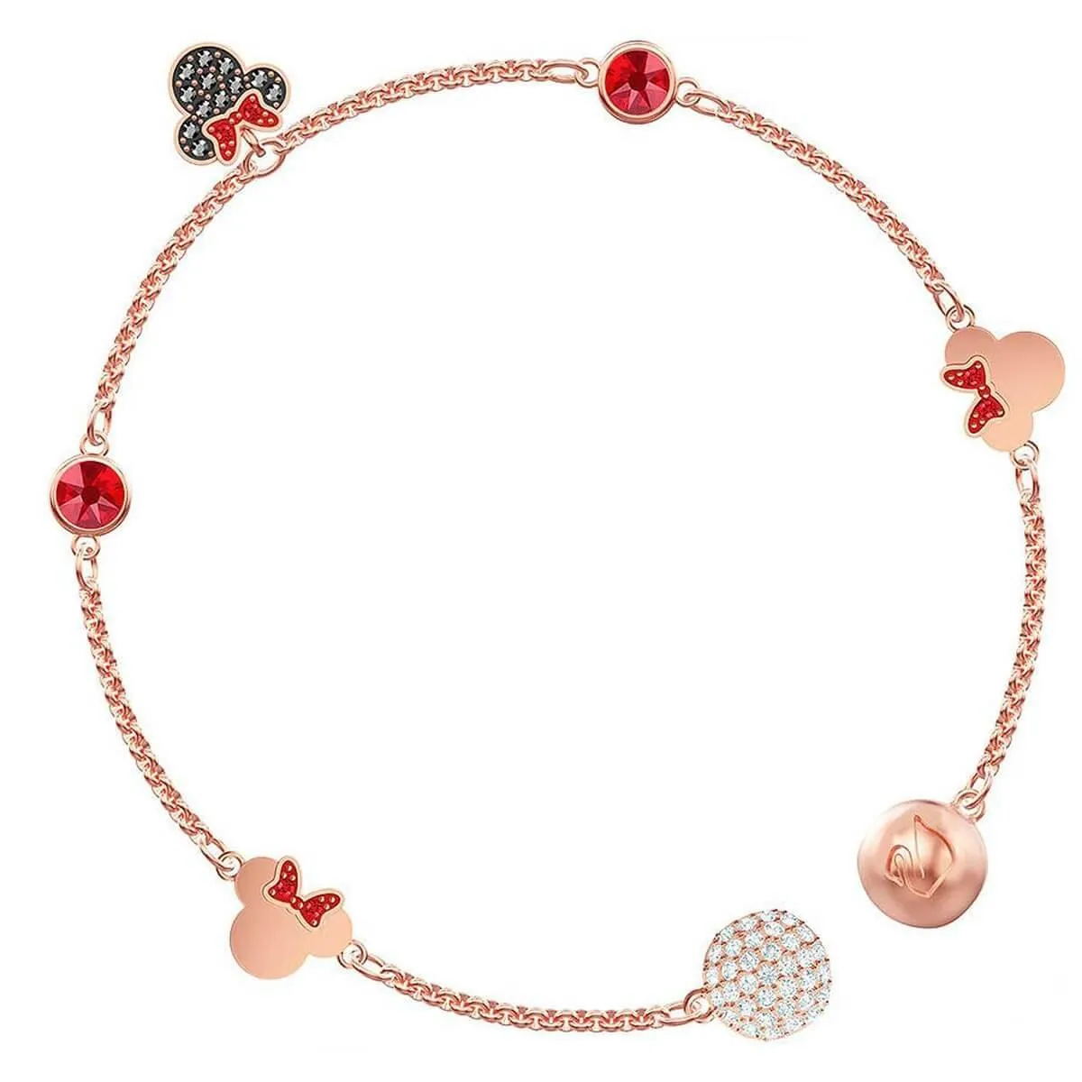 Swarovski Jewelry Swarovski Women's Bracelet - Swarovski Remix Rose Gold Tone Minnie Strand | 5470625