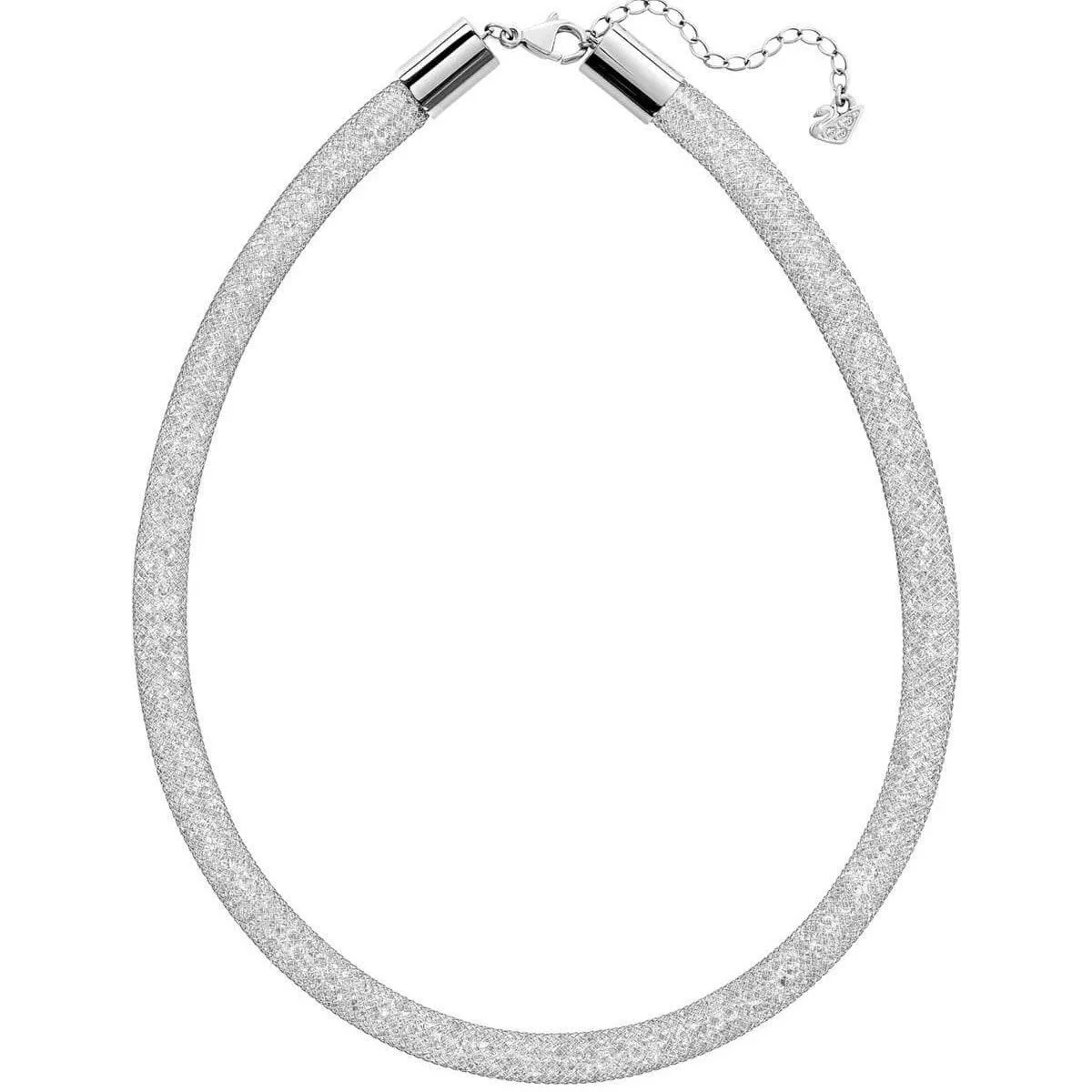 Swarovski Jewelry Swarovski Women's Necklace - Stardust Deluxe Metallic Fishnet Tube | 5180944