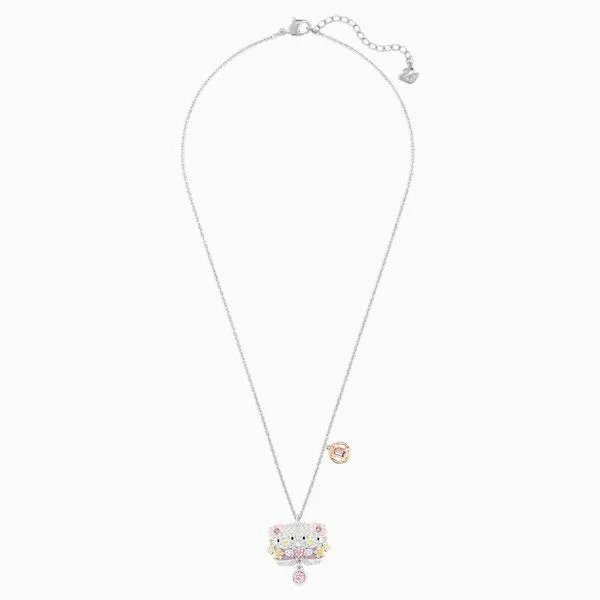 Swarovski Jewelry Swarovski Women's Pendant Necklace - Hello Kitty and Gemini Mixed Plated | 5192748