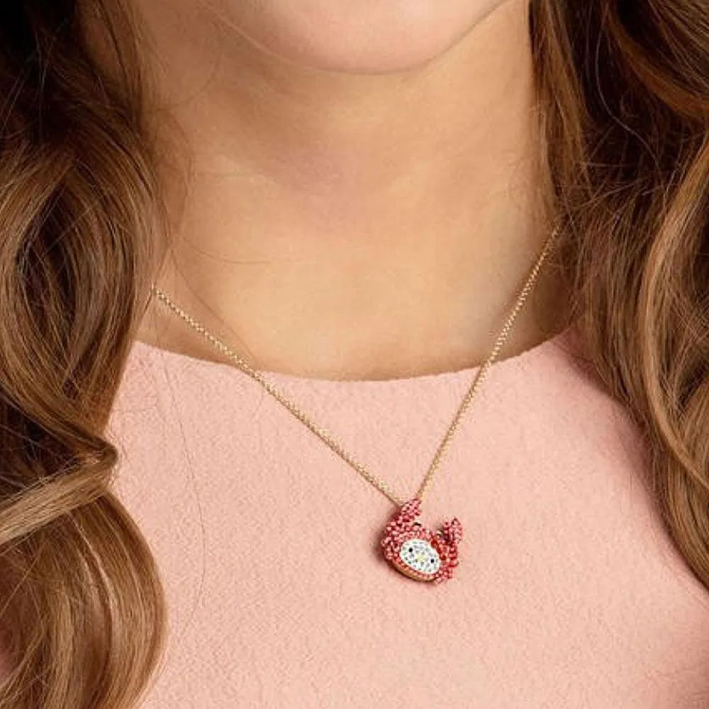 Swarovski Jewelry Swarovski Women's Pendant Necklace - Hello Kitty Crab Multi Colored | 5453217