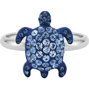 Swarovski Jewelry Swarovski Women's Ring - Mustique Sea Life Blue Crystals Turtle, Size 7 | 5524496
