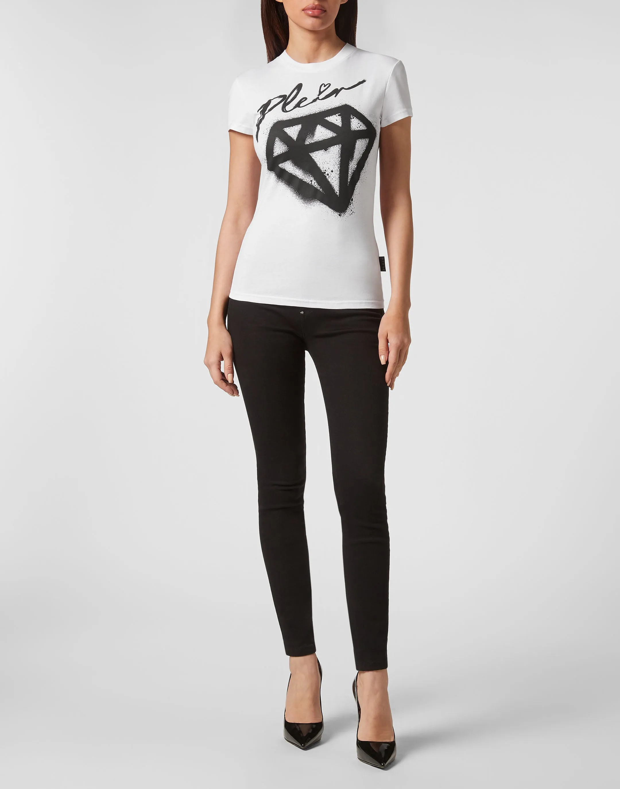 T-shirt Round Neck Sexy Pure Fit