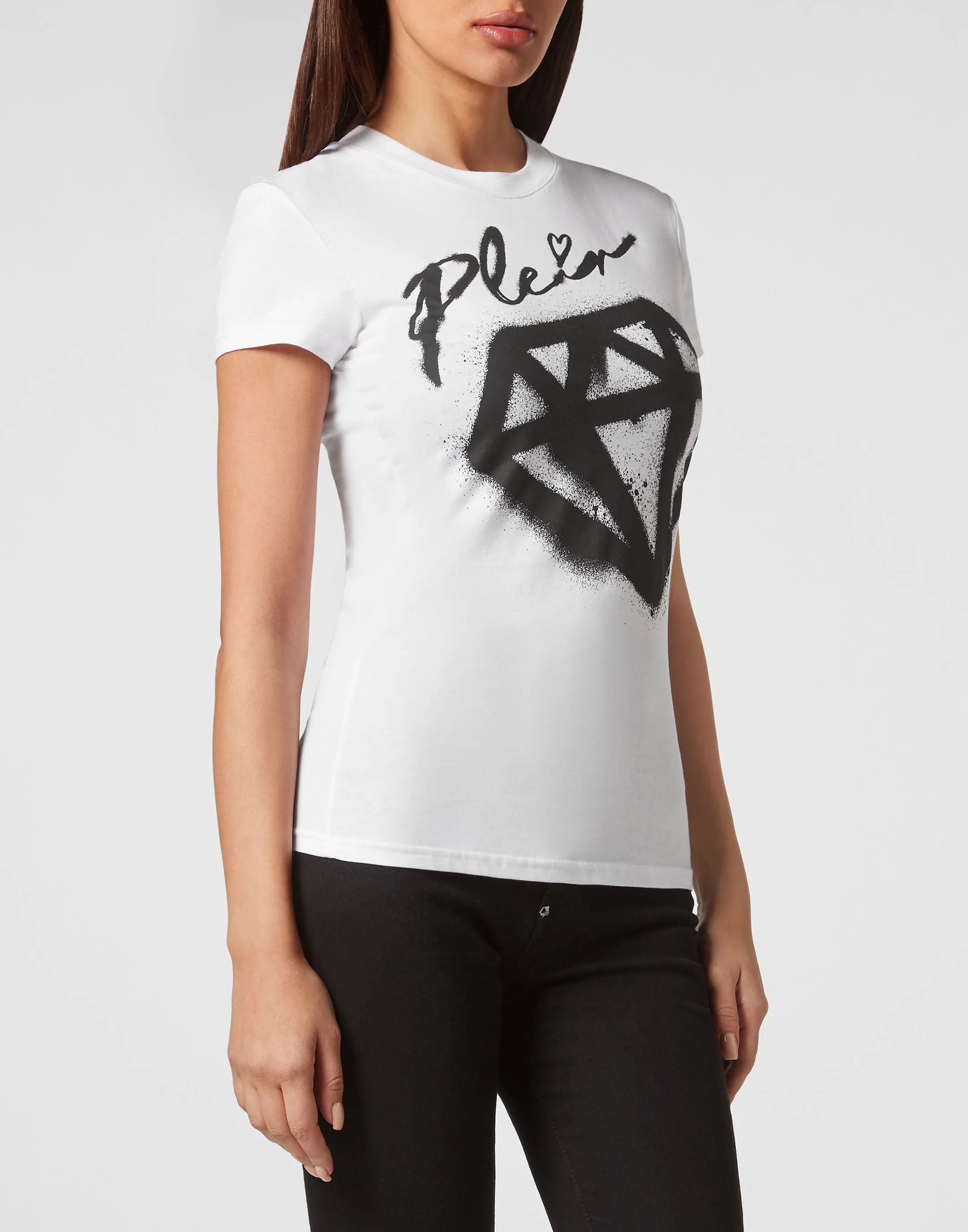 T-shirt Round Neck Sexy Pure Fit
