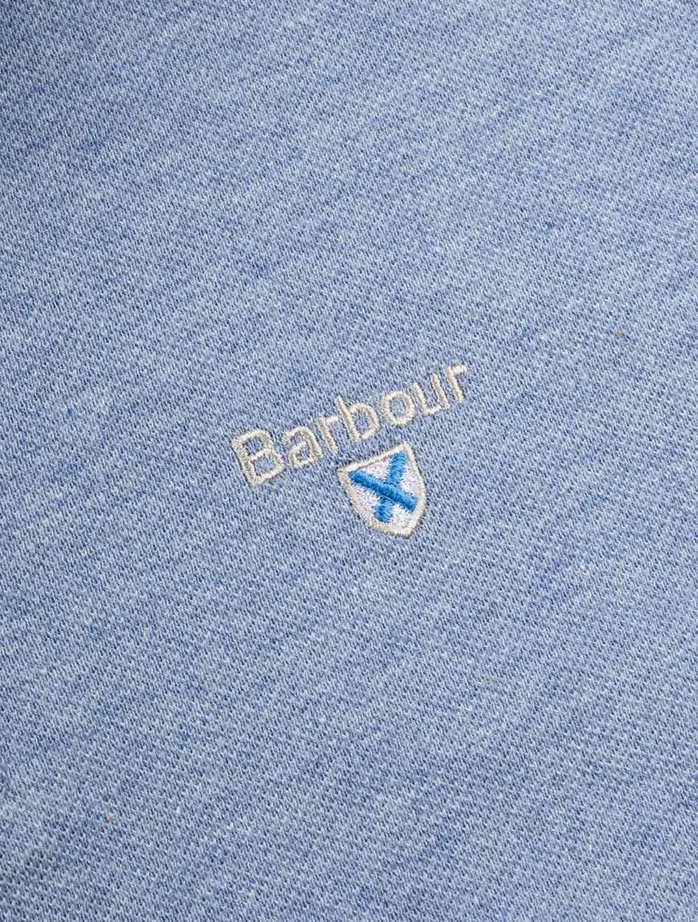 Tartan Pique Polo Blue