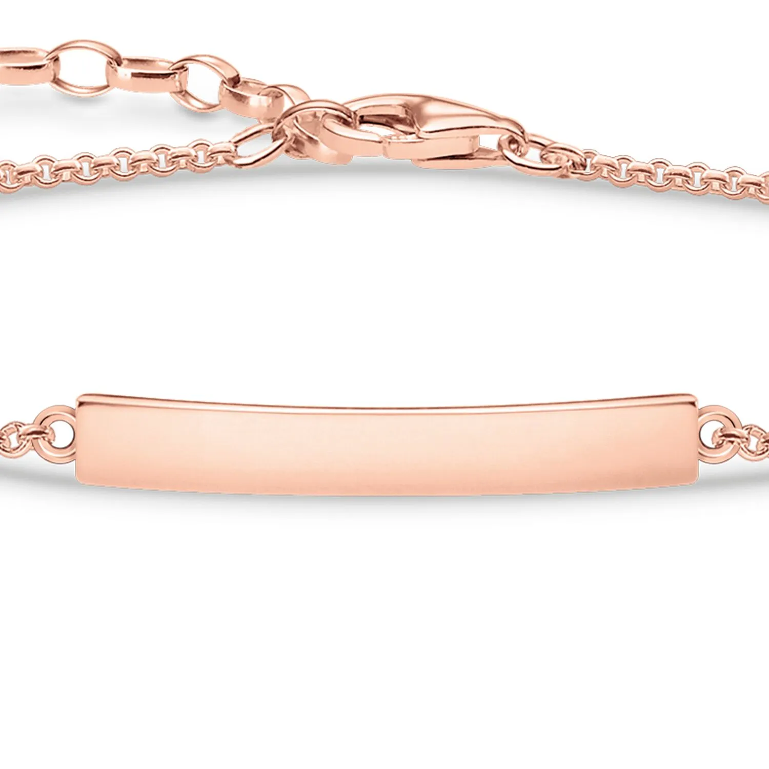 Thomas Sabo Womens Bracelets Bracelet Classic With  Heart & Infinity Rose Gold