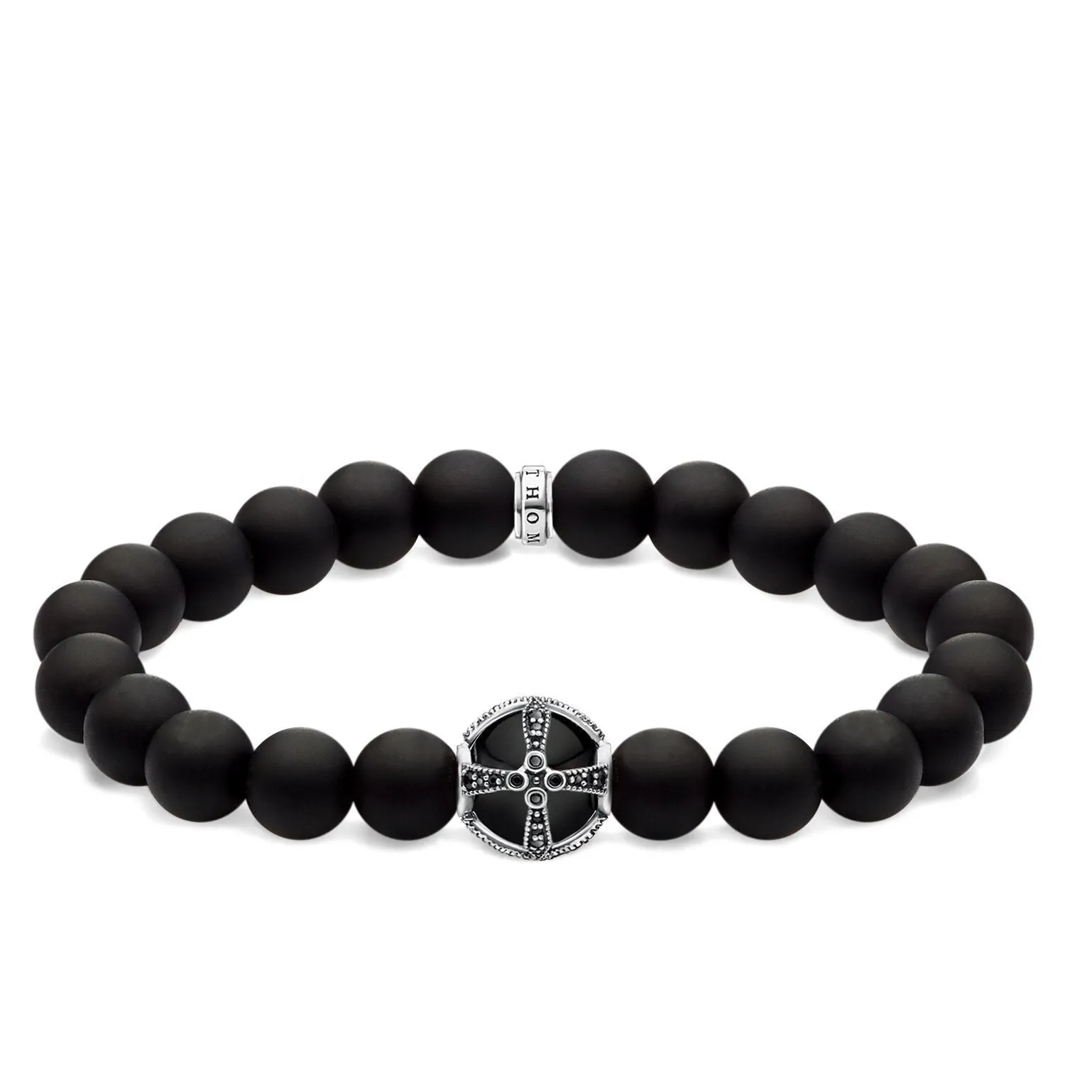 Thomas Sabo Womens Bracelets Bracelet Cross Black