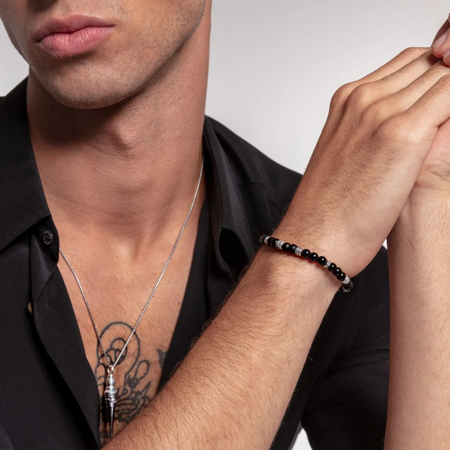 Thomas Sabo Womens Bracelets Bracelet Lucky Charm, Black