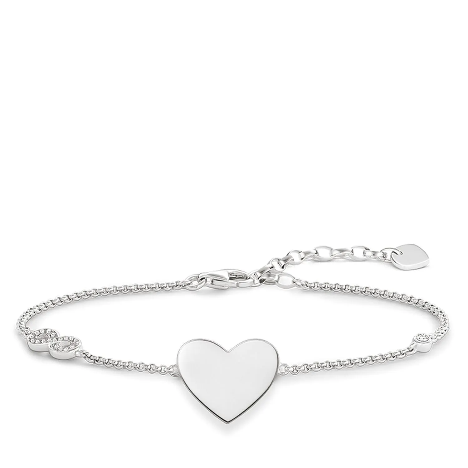 Thomas Sabo Womens Bracelets Bracelet "Heart With Infinity"