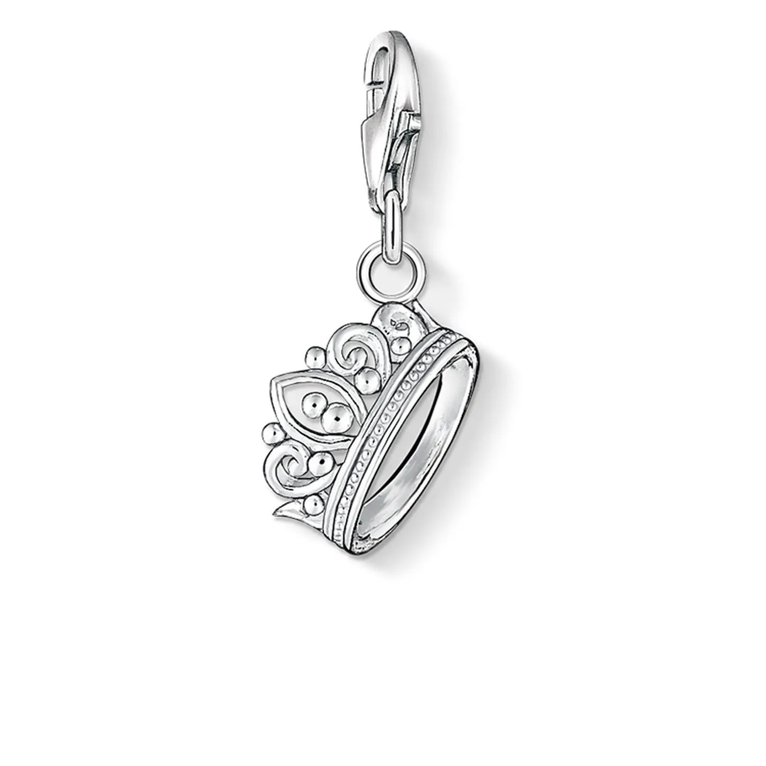 Thomas Sabo Womens Charms Jewellery Charm Pendant "Crown"