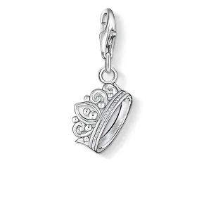 Thomas Sabo Womens Charms Jewellery Charm Pendant "Crown"