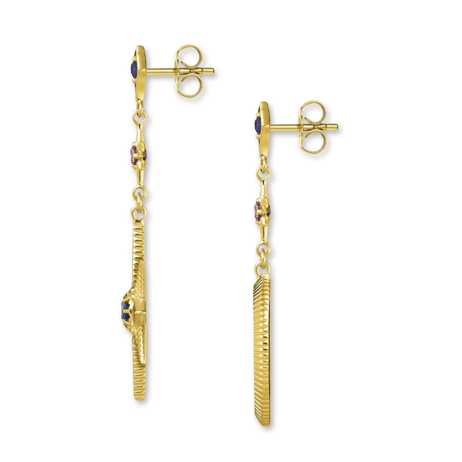 Thomas Sabo Womens Earrings Royalty Star & Moon Earrings  - Gold