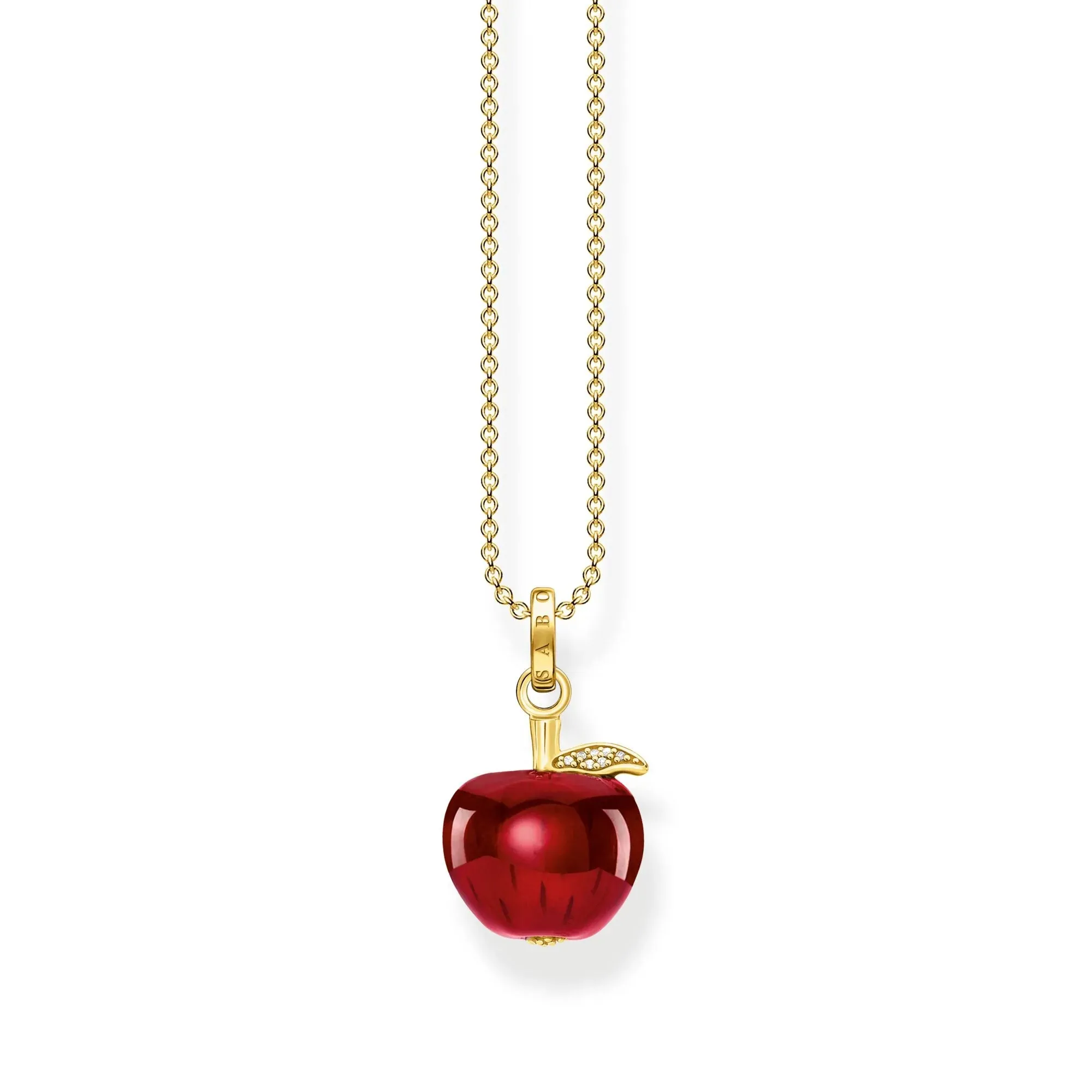 Thomas Sabo Womens Necklaces Gold Apple Necklace