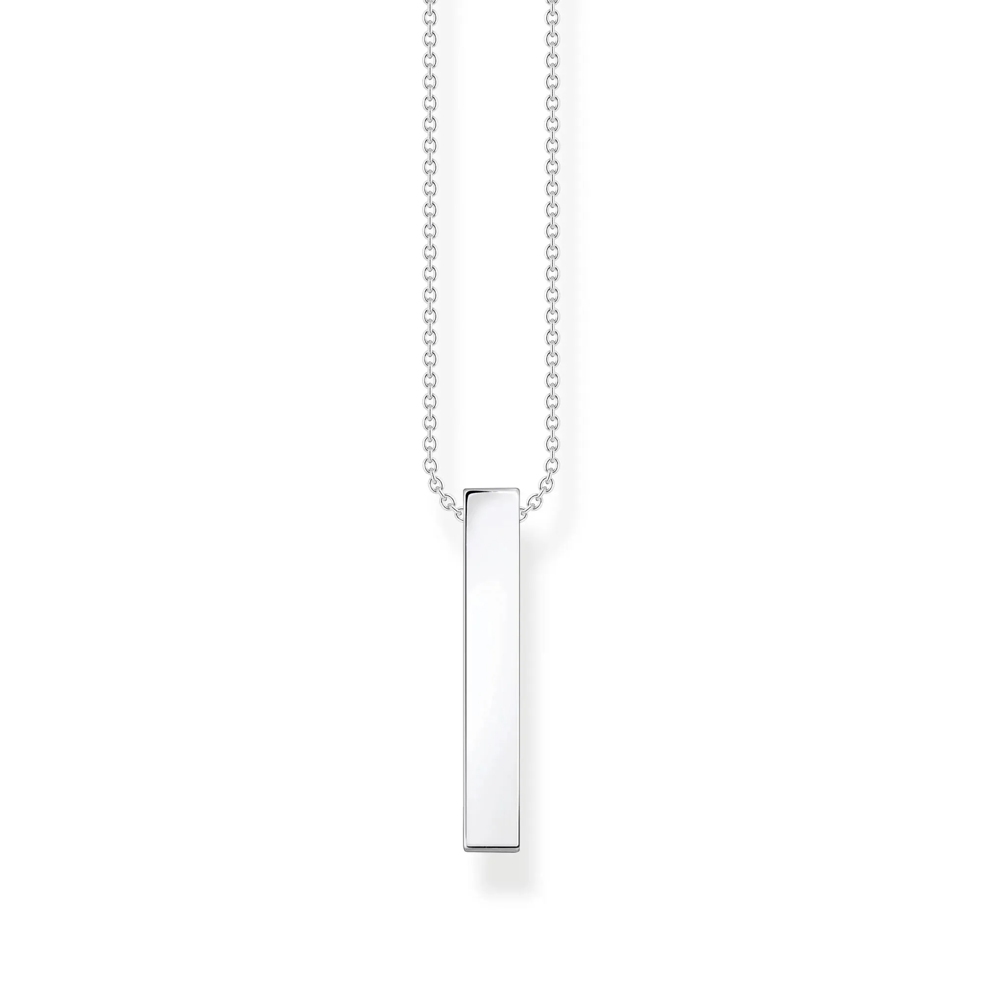 Thomas Sabo Womens Necklaces Heritage Black Bar Necklace