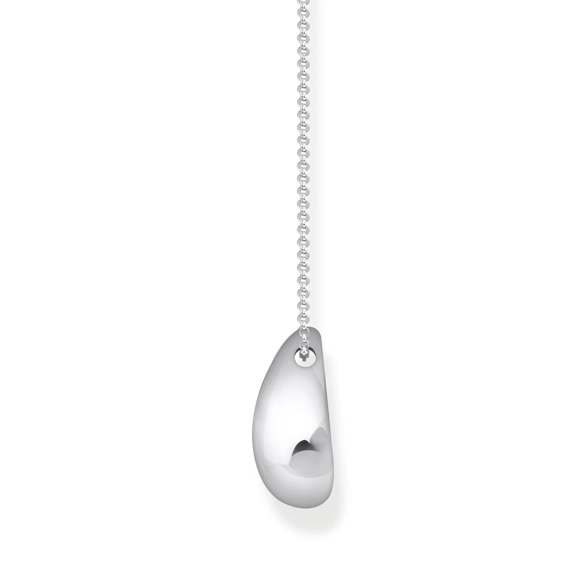 Thomas Sabo Womens Necklaces Necklace with pendant drop-shape silver