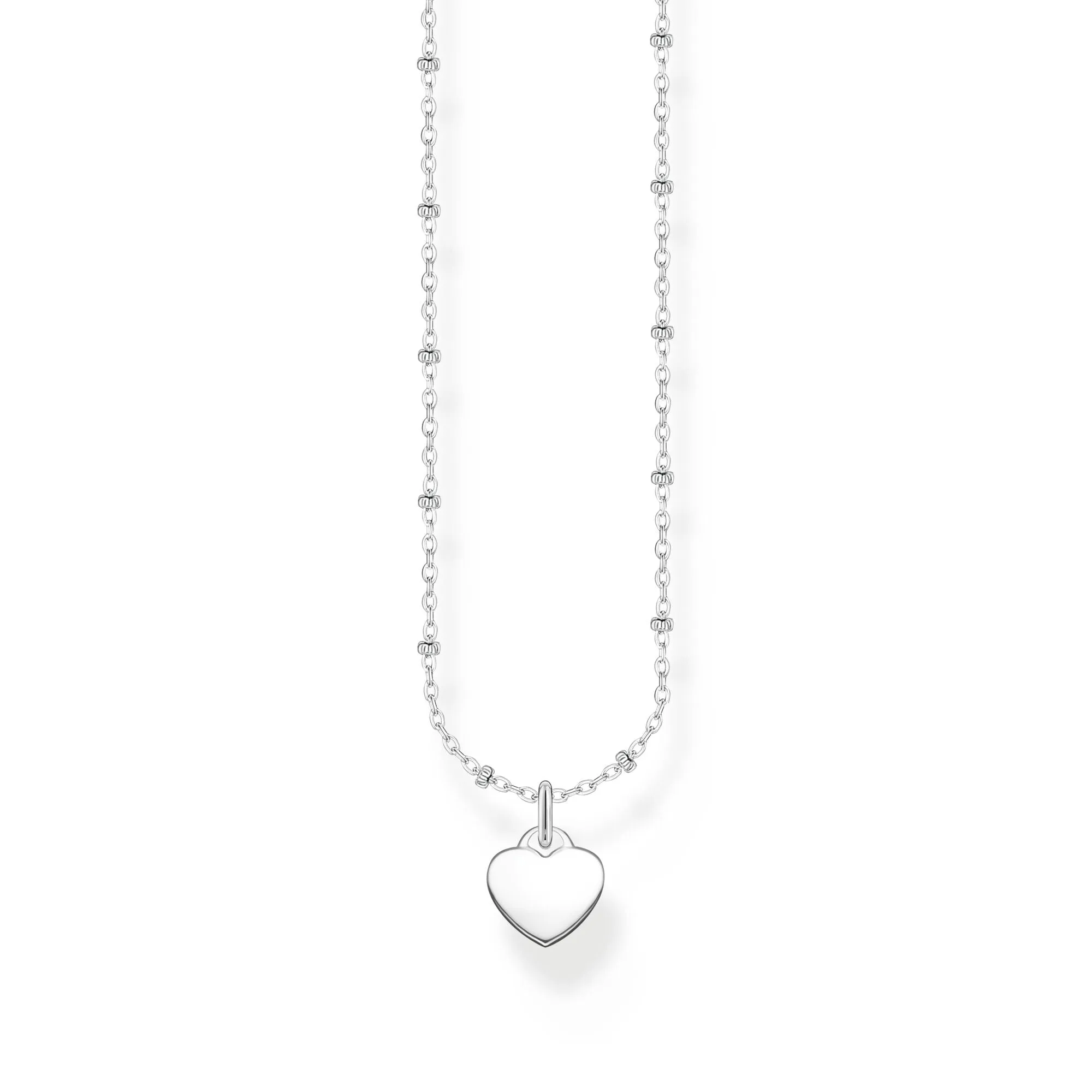 Thomas Sabo Womens Necklaces Silver necklace with heart pendant