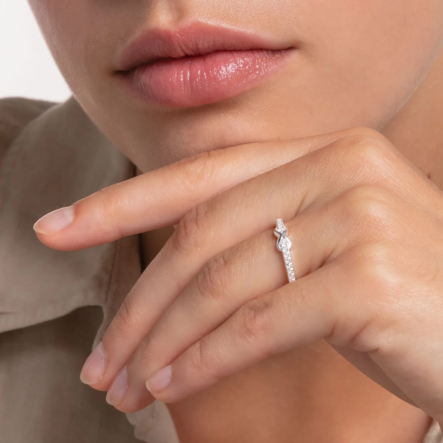 Thomas Sabo Womens Rings Ring Infinity