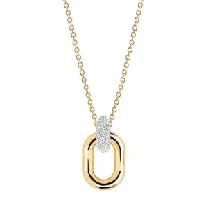 White Zirconia Capri Due Pendant SJ-P62018-CZ-SG45-60 Sif Jakobs Jewellery