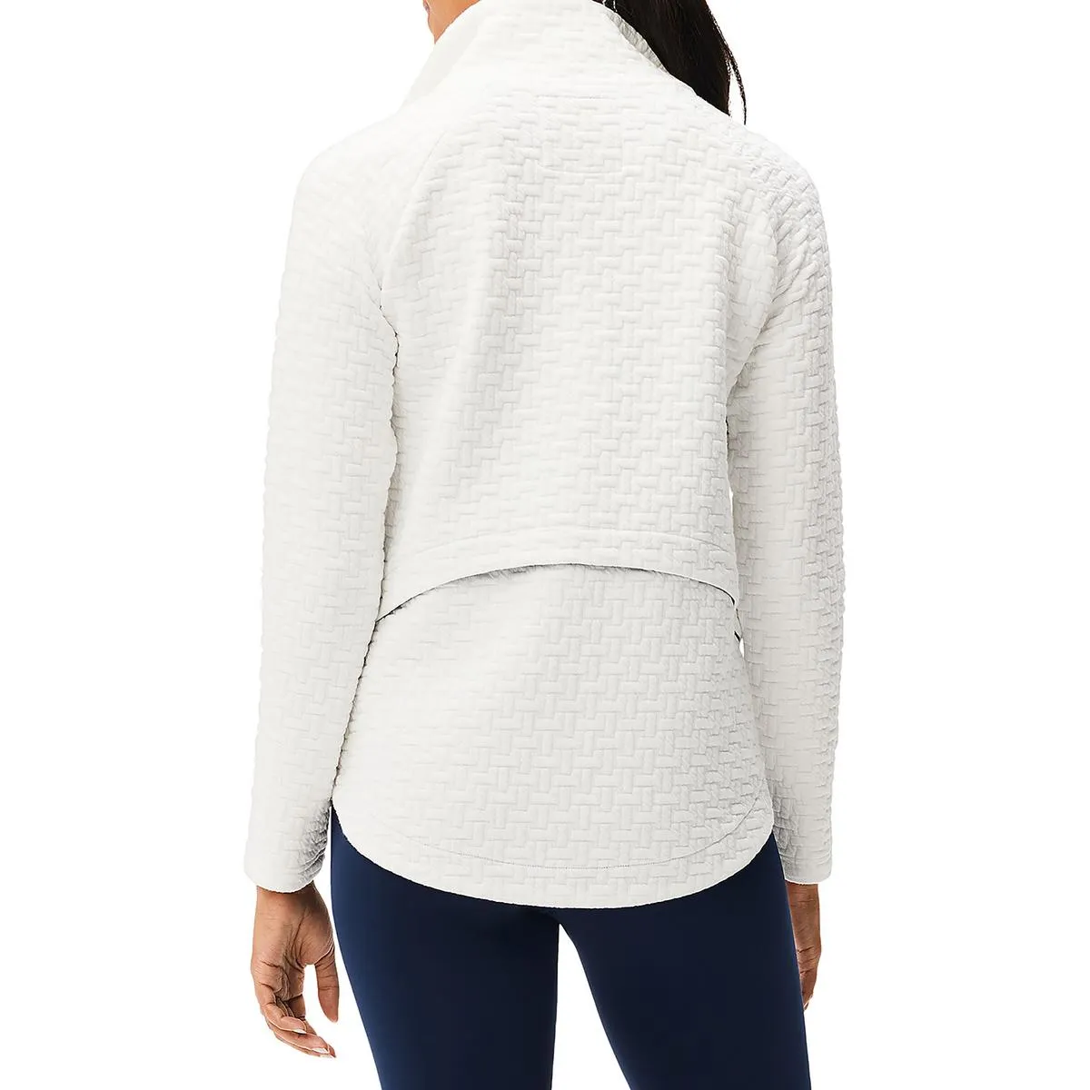Womens Collar Long Sleeves Quilted Coat