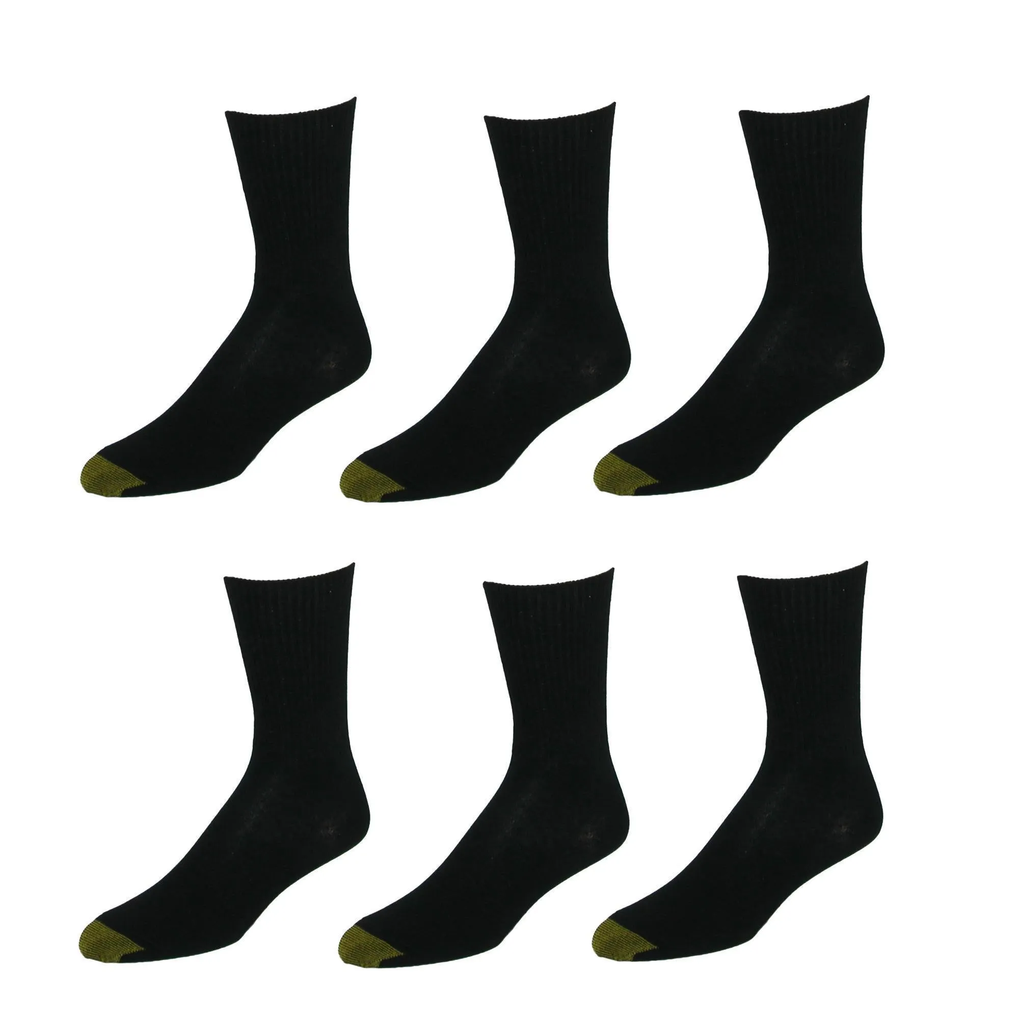 Women's Extended Size Turn Cuff Anklet (6 Pair Pack)