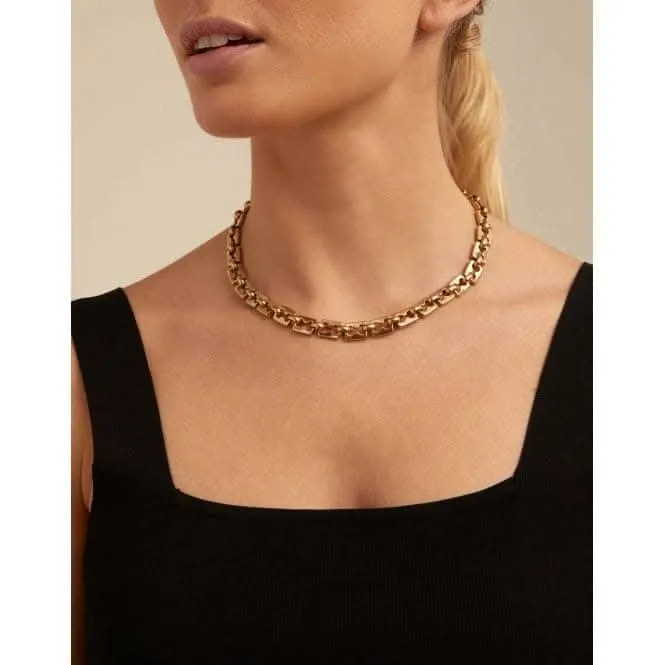 Yes Sir Golden Metal Necklace Unode50 Jewelry And Accessories
